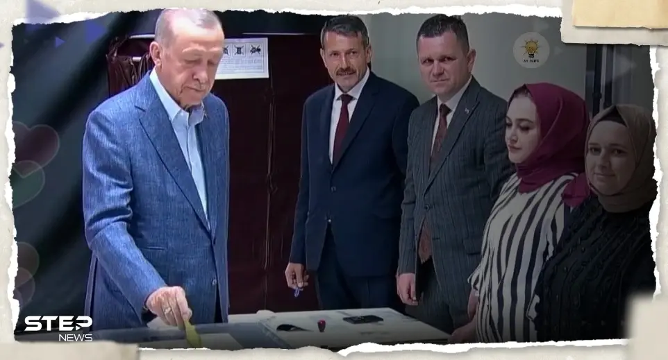 عقب إدلائه بصوته.. أردوغان يوجه رسالة إلى الشعب التركي: رئيس تركيا