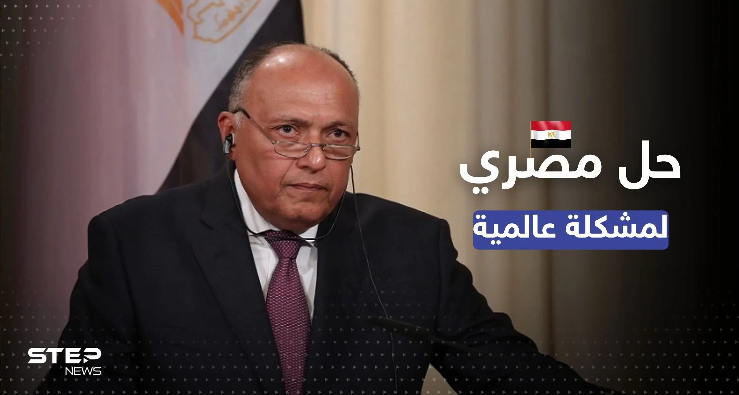 مبادرة مهمة من مصر لافتتاح مركز حبوب عالمي قد يحلّ مشكلة تؤرّق العالم: سامح شكري