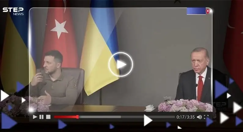 بعد أن كشف أردوغان لـ زيلينسكي موقفه حيال نقطتين تُغضبان بوتين.. ماذا قال الأخير؟ (فيديو): الحبوب