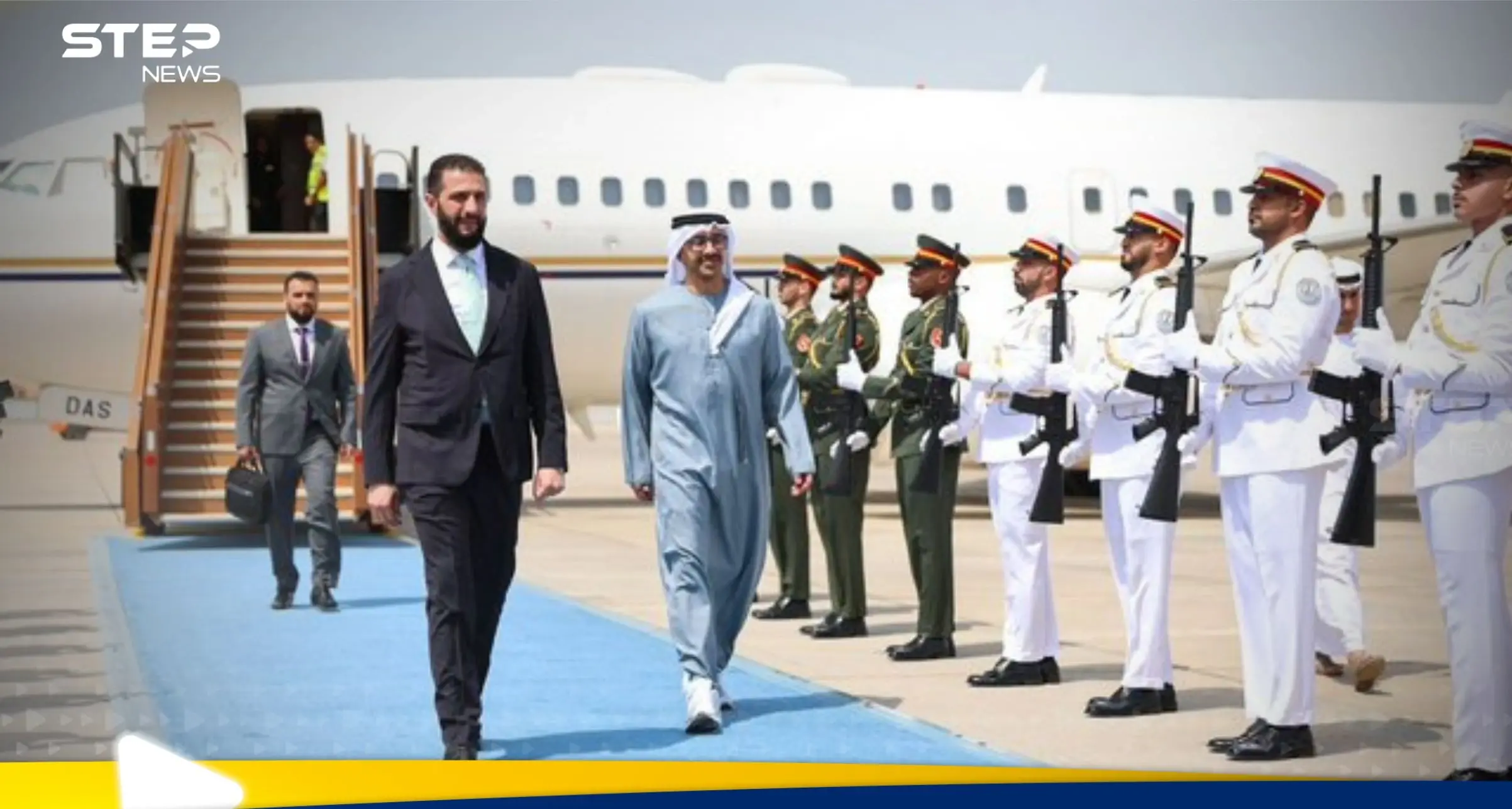 للمرة الثانية منذ توليه منصب الرئاسة.. أحمد الشرع يصل إلى الإمارات: اخبار سوريا