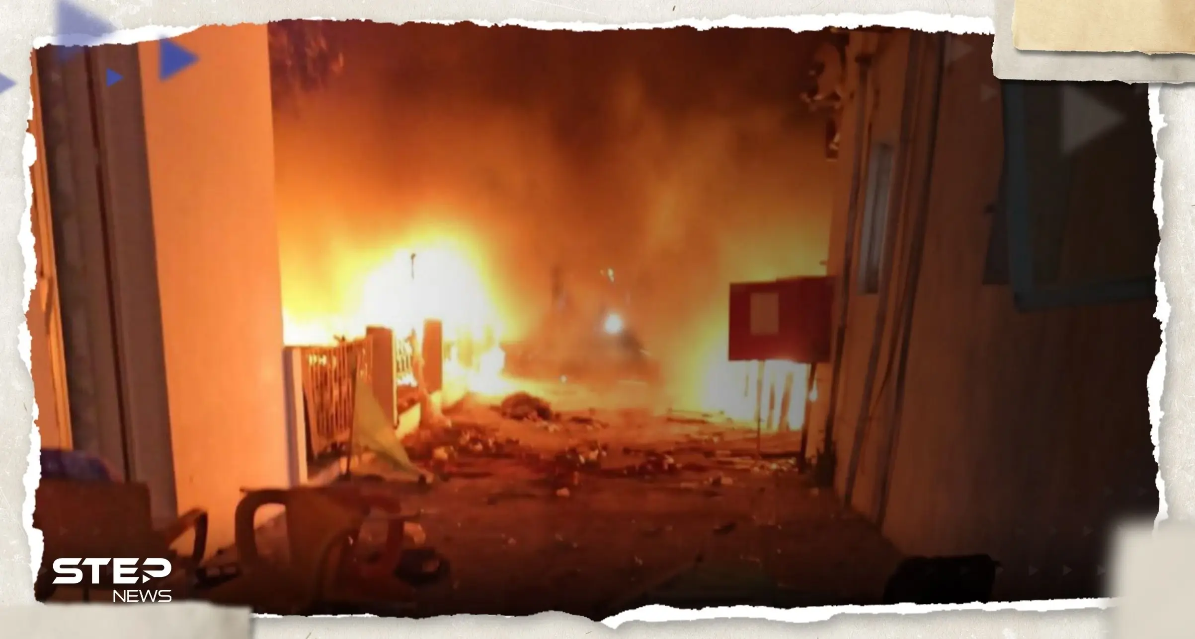 الجيش الإسرائيلي يرتكب مجزرة في أحد مشافي غزة.. وفيديو يرصد اللحظات الأولى للقصف: مجزرة