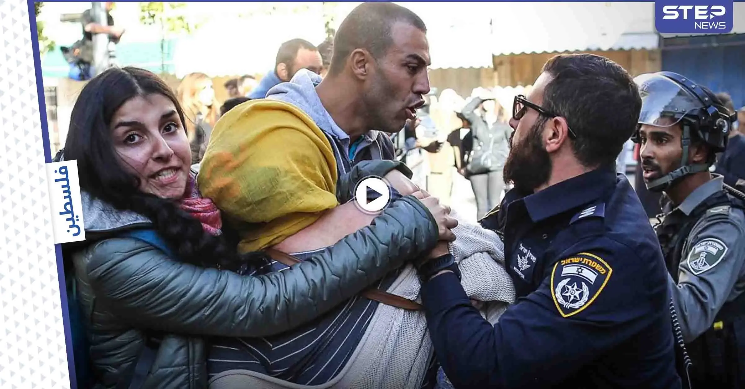 القوات الإسرائيلية تُهاجم وقفات احتجاجية في القدس وتُنفذ اعتقالات (فيديو): قوات الاحتلال الإسرائيلي