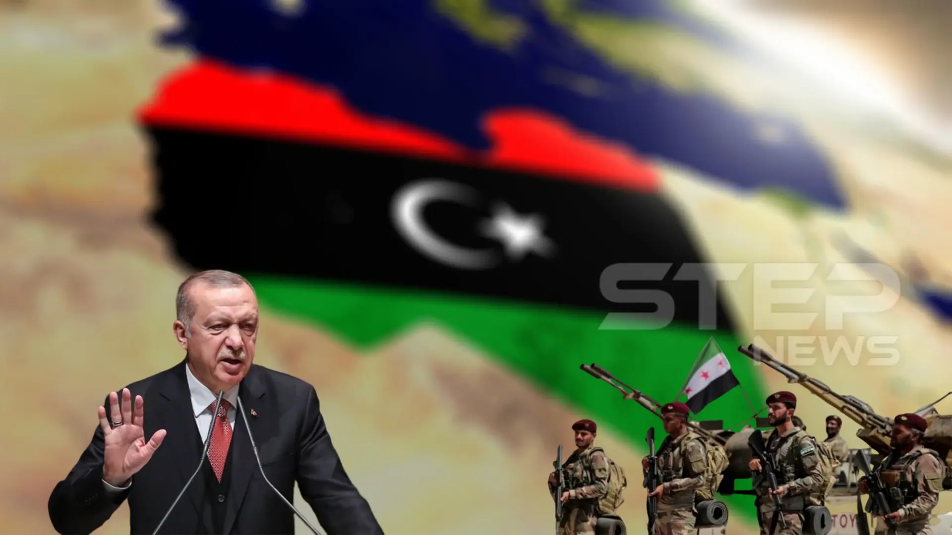 أردوغان يُكذّب تصريحات "الجيش الوطني" المدعوم تركياً حول تواجد مرتزقة سوريين بليبيا: تصريحات