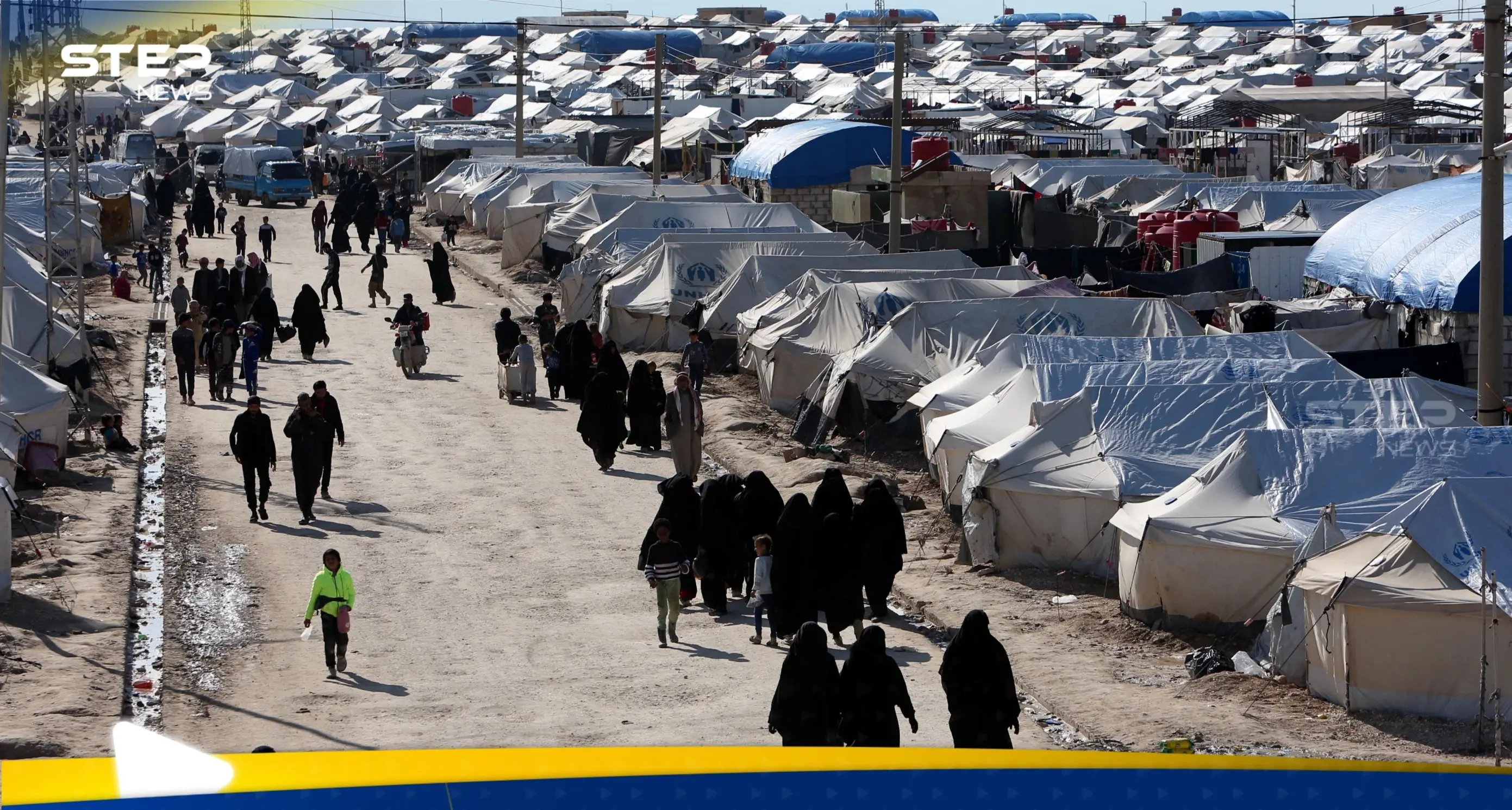 إعادة 681 شخصاً من مخيم الهول إلى العراق: مخيم الجدعة