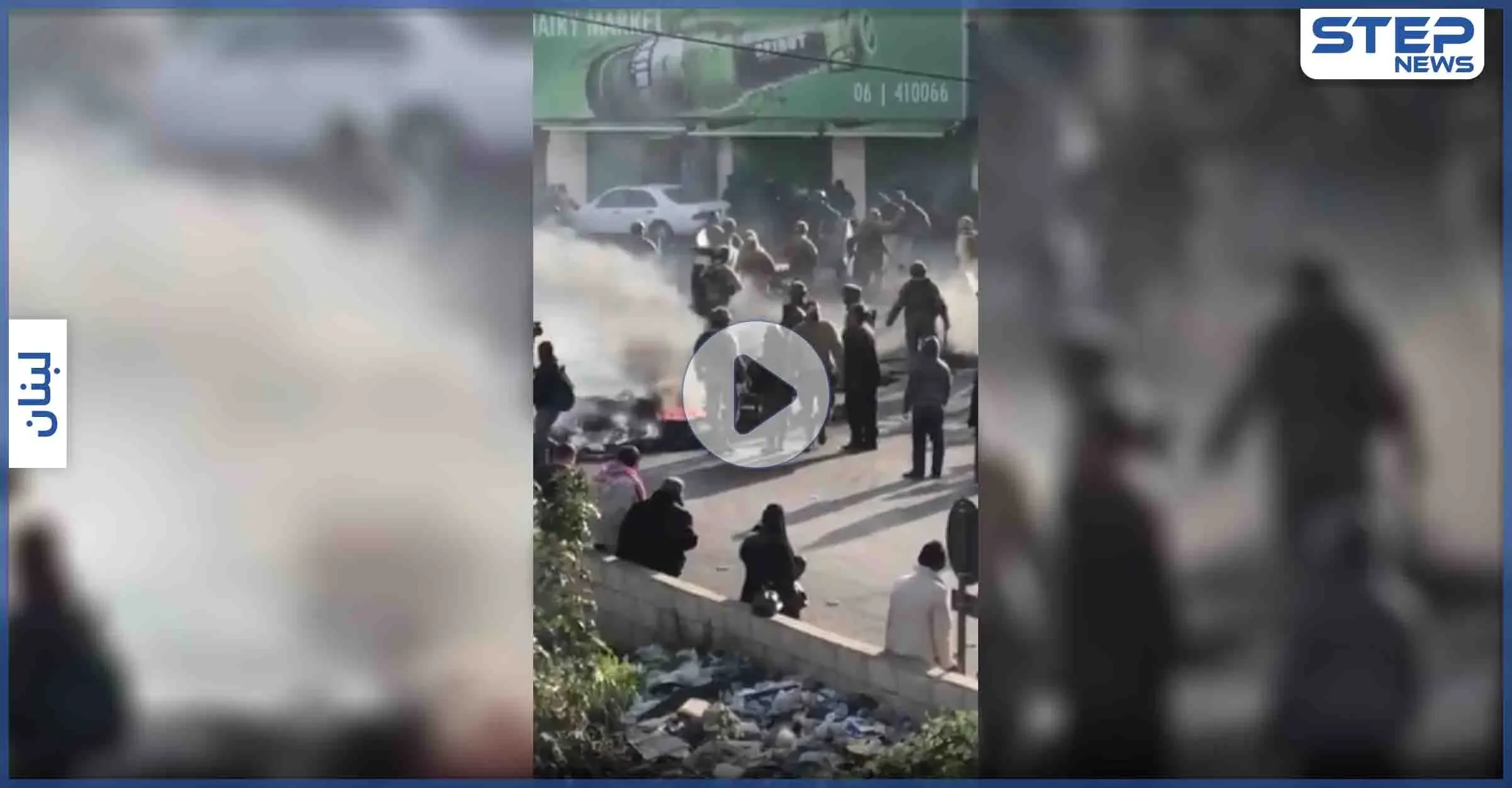 بالفيديو || محاولات "انتحار" وصدامات مع الجيش في احتجاجات غاضبة بلبنان: احتجاجات
