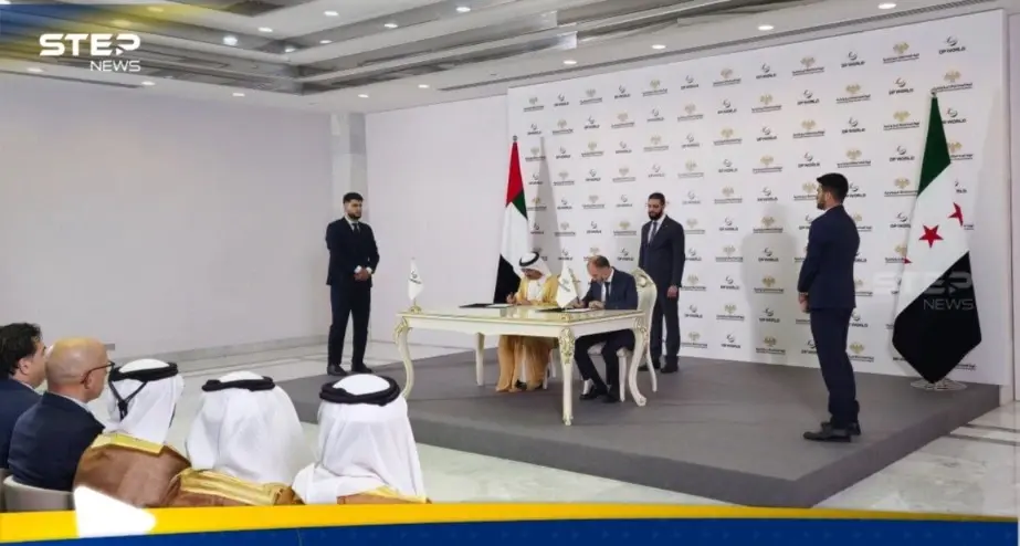 بقيمة 800 مليون دولار.. سوريا توقع اتفاقية مع موانئ دبي لتعزيز البنية التحتية للموانئ: اخبار الامارات