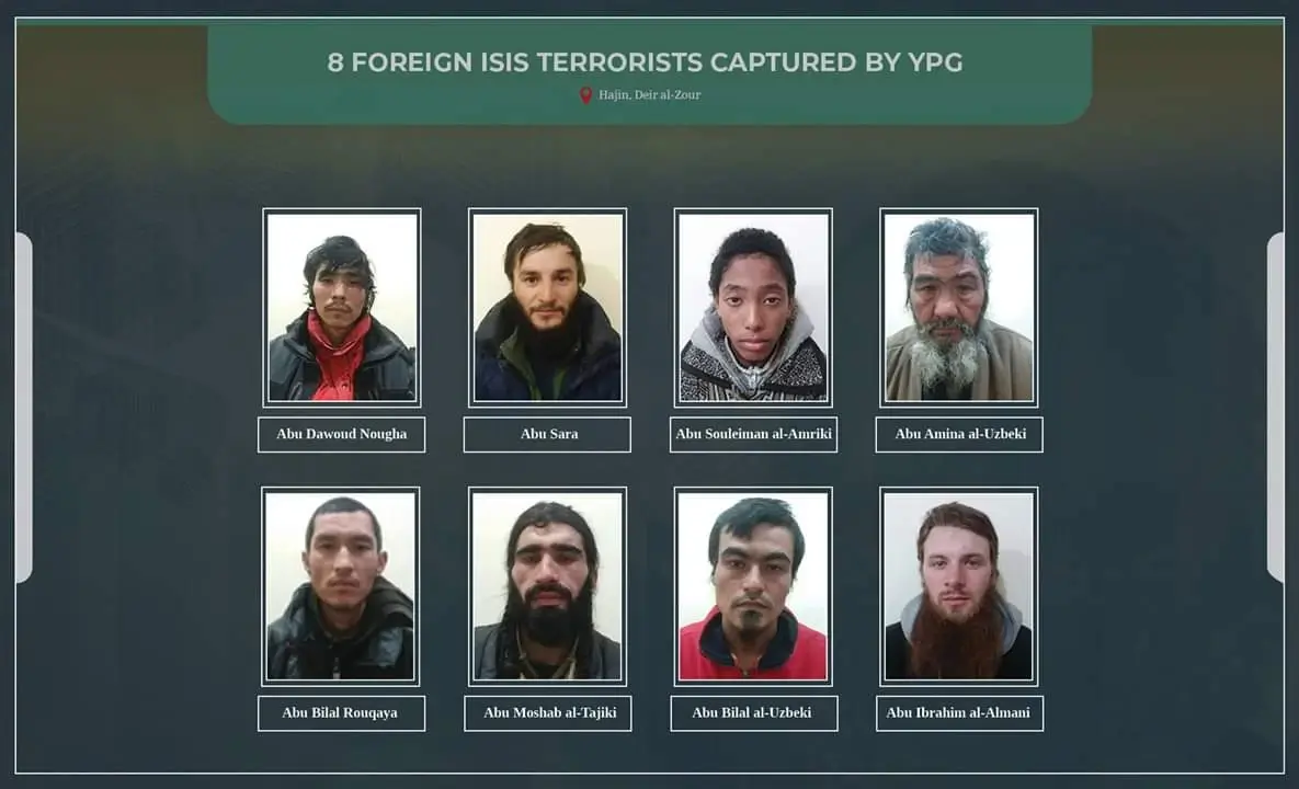 ثمانية عناصر أجنبية من "داعش" يسلمون أنفسهم لـ "قسد".. والأخير يختار شخصية "حربائية" لأحد المناصب: ميليشيا قسد