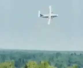 بالفيديو|| لحظة سقوط طائرة عسكرية روسية في موسكو ومقتل طاقمها بانفجار ضخم: سقوط طائرة روسية