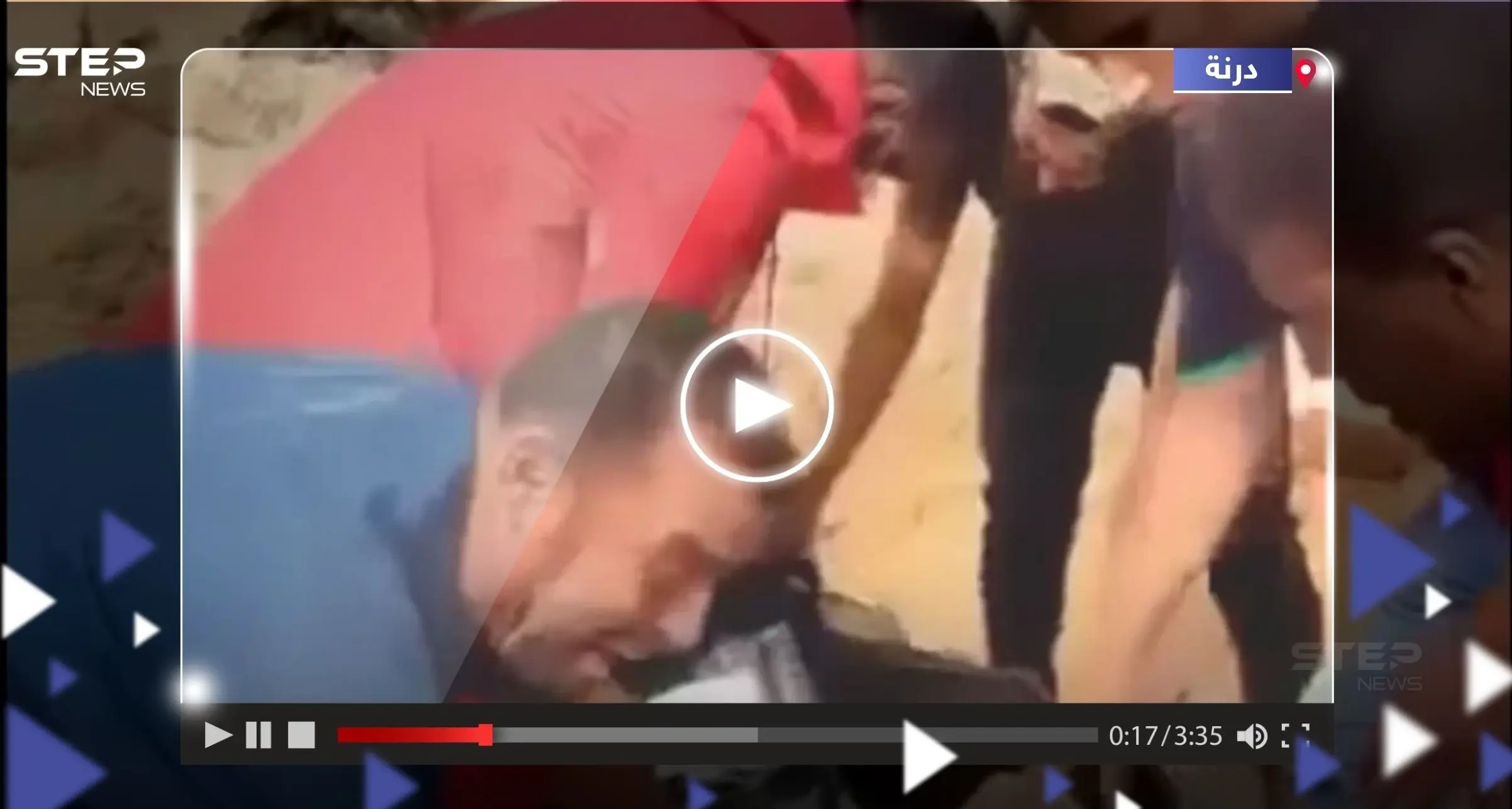 مشهد مؤثر لأب ليبي فقد طفله في درنة جراء العاصفة دانيال: درنة