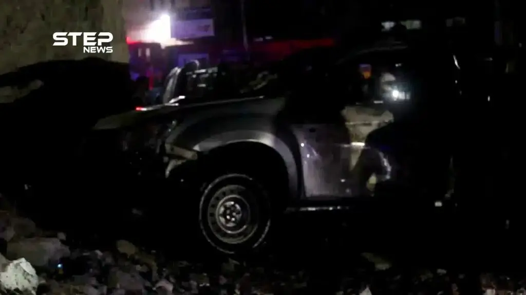 شاهد ما خلفه انفجار عبوة ناسفة بسيارة في مدينة الباب بريف حلب ليلة أمس: الباب