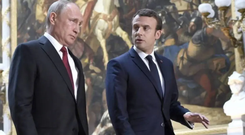 مباحثات هاتفية بين بوتين وماكرون حول الوضع في سوريا: باريس