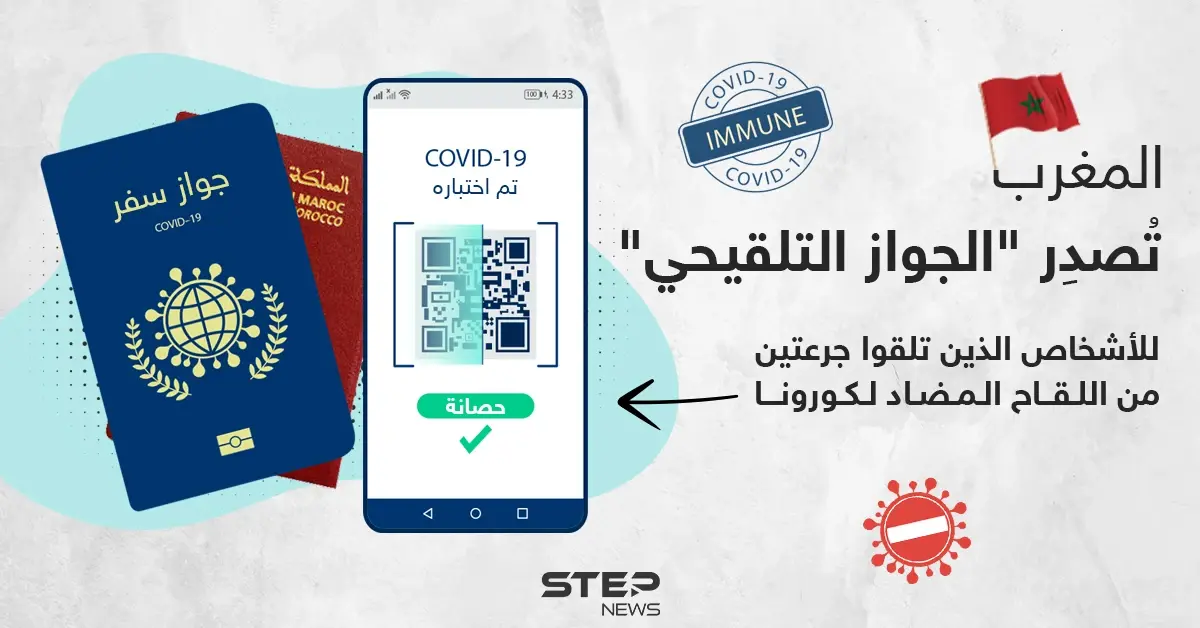 المغرب تطرح أول جواز سفر للملقحين ضد كورونا: جواز سفر