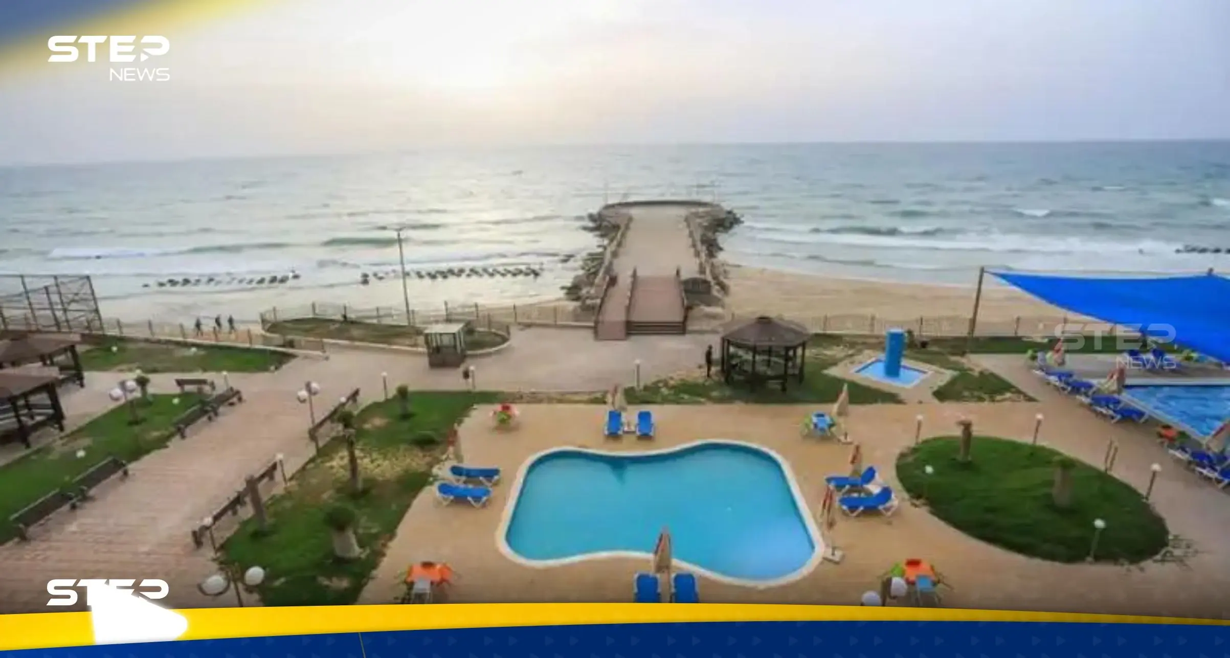 إعلان إسرائيلي "غريب" يدعو لزيارة هذا المنتجع الصحي في غزة: إعلان إسرائيلي