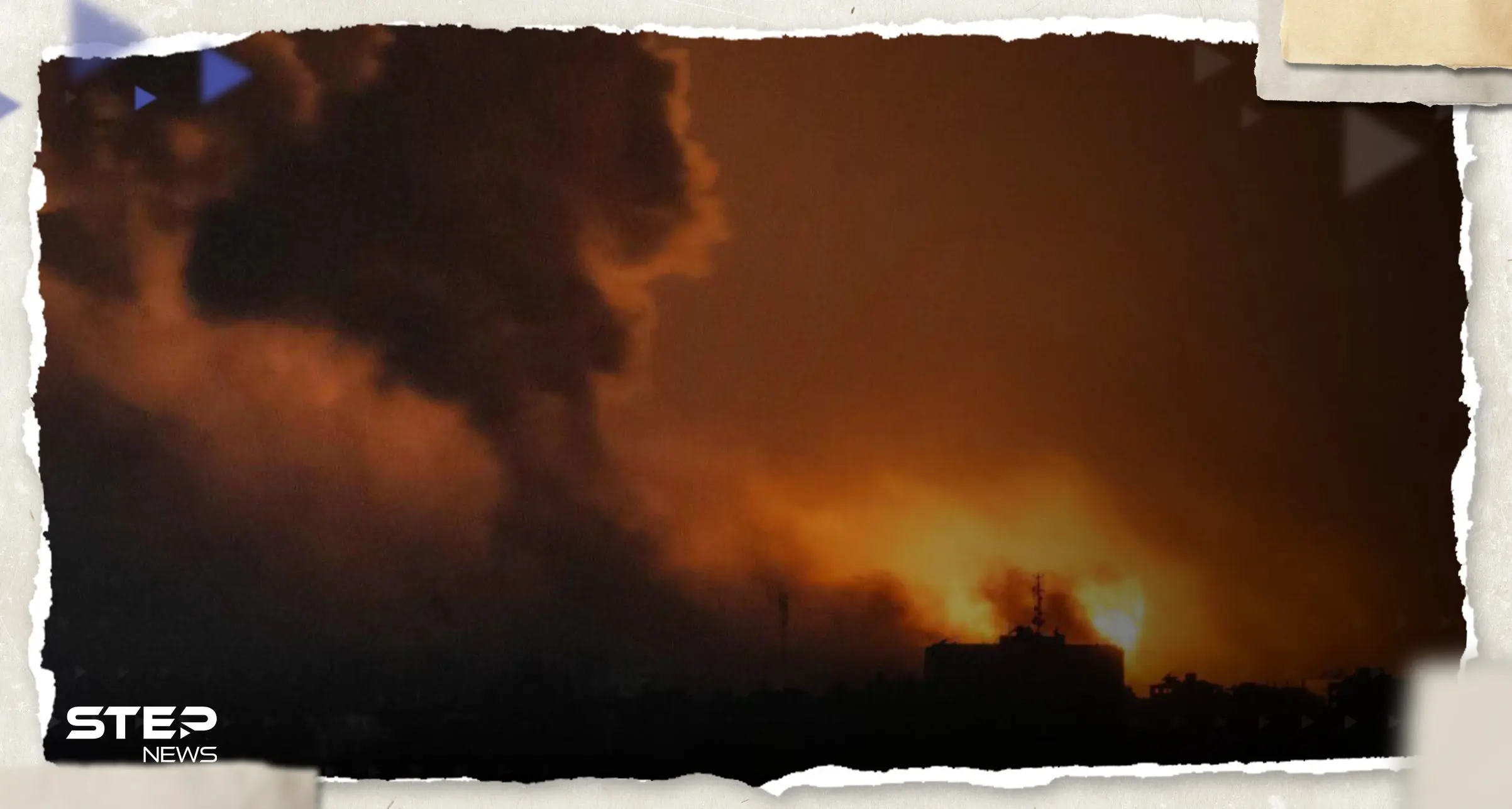 بالفيديو|| أعنف هجوم صاروخي على غزة منذ بدء الحرب: هجوم على غزة