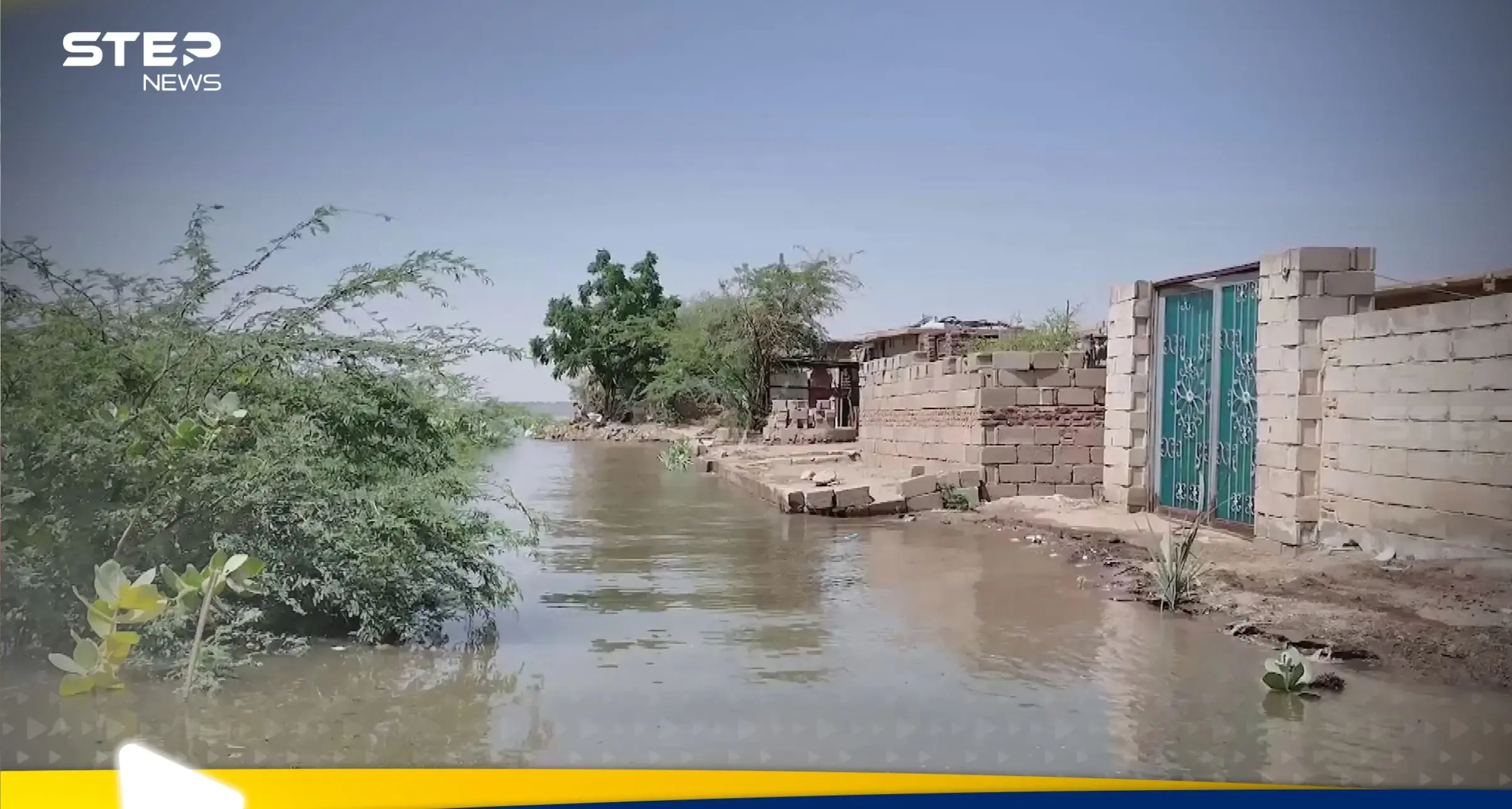 فيضانات النيل تتسبب بنزوح 100 أسرة جنوبي العاصمة السودانية الخرطوم: السودان