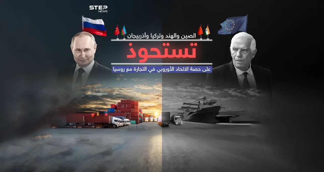 أربع دول آسيوية تعوض روسيا عن تجارتها مع أوروبا: دول آسيوية تعوض روسيا