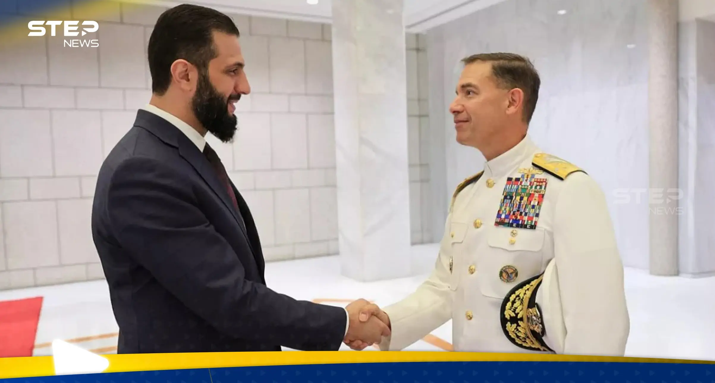 قائد القيادة المركزية الأميركية والرئيس السوري