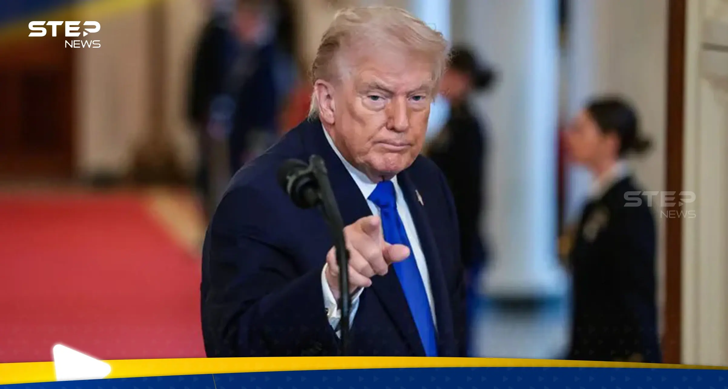 دونالد ترامب يتوعد إيران