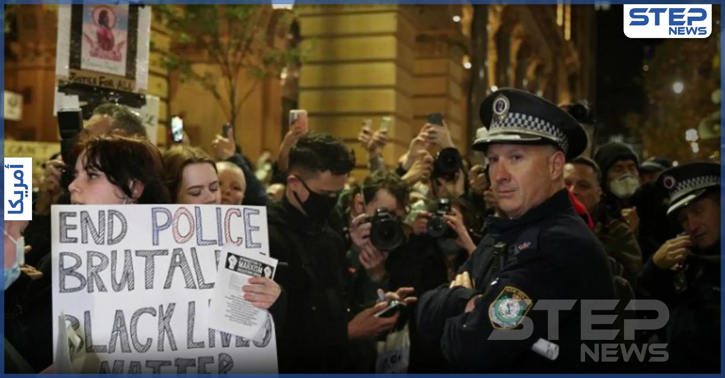 في مشهدٍ غريب.. متظاهرون بيض يُقَبِلون أقدام متظاهرين سود في أمريكا (فيديو): ترامب يهدد