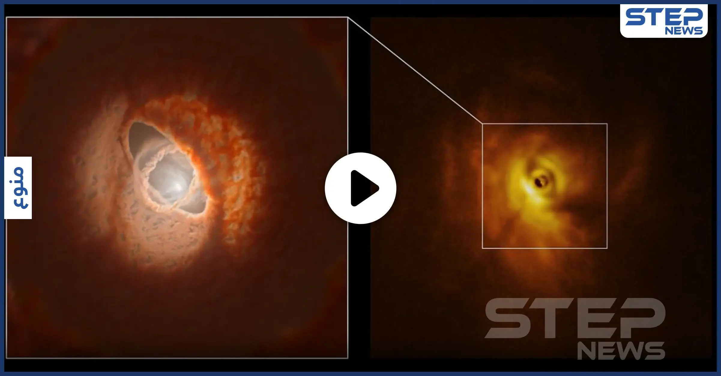 بالفيديو والصور|| علماء يلاحظون ظاهرة كونية ترصد للمرة الأولى.. عين غاضبة بالفضاء: النظام الشمسي