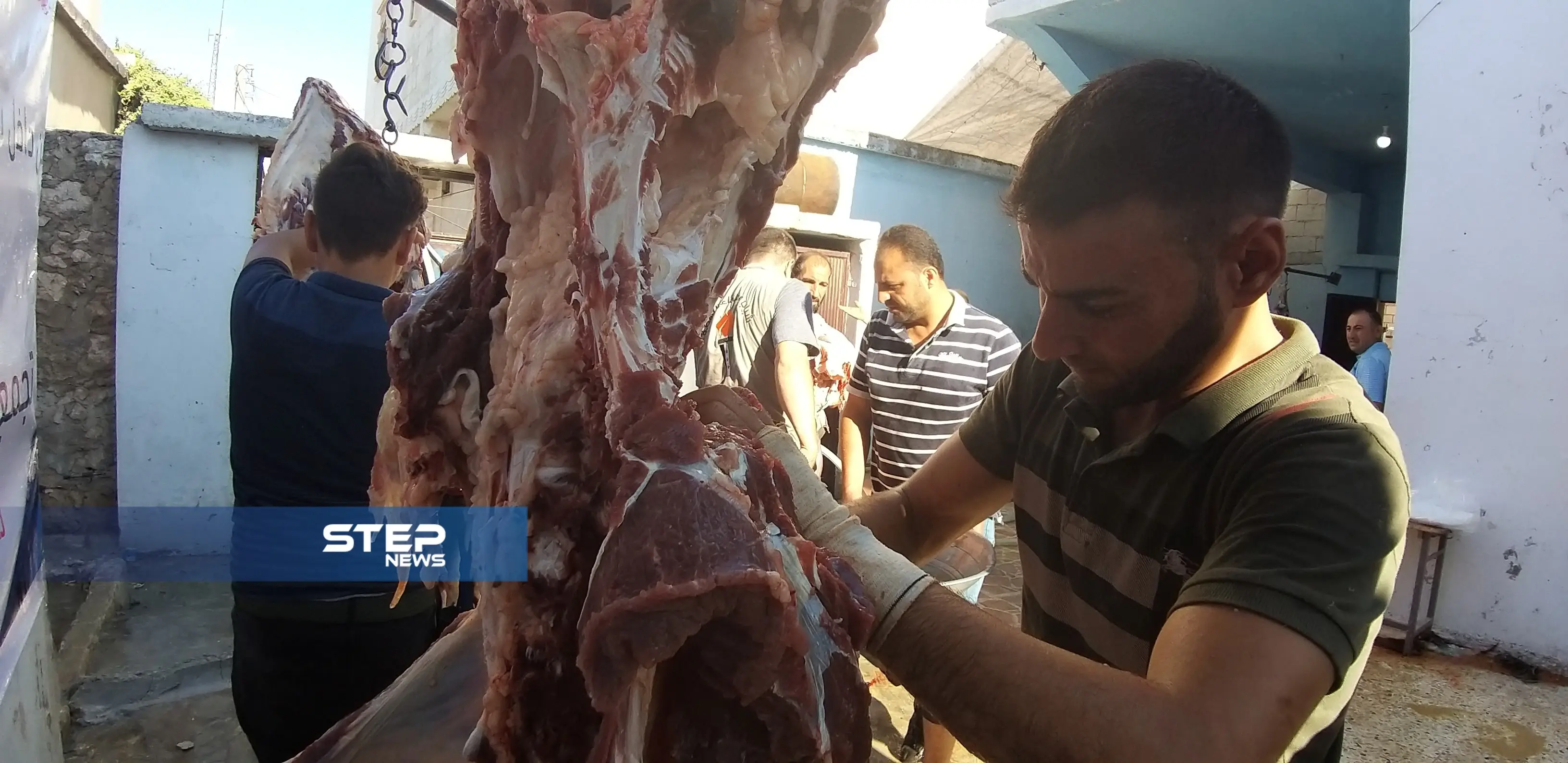 شاهد بالصور: جانب من أضاحي العيد بريف حلب الغربي: عيد الأضحى