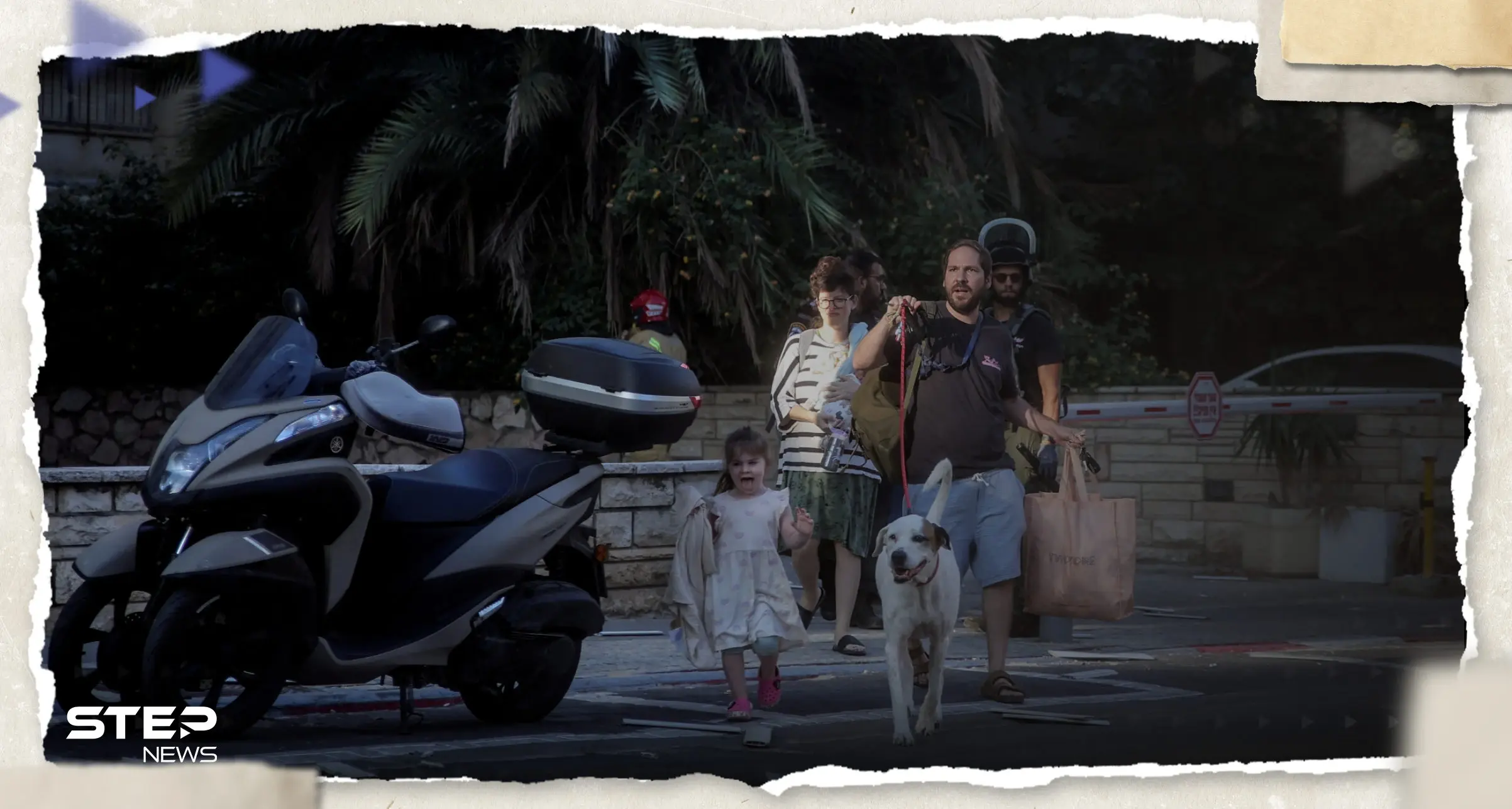 بالفيديو|| لحظة هروب جماعي لسكان مستوطنات غلاف غزة ومشاهد لما يفعله قادة فصائل فلسطينية: الفصائل الفلسطينية