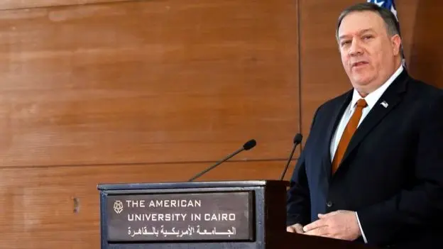 بومبيو "لن نغادر الشرق الأوسط، وسنبحث النفوذ الإيراني بقمة وارسو": الإرهاب