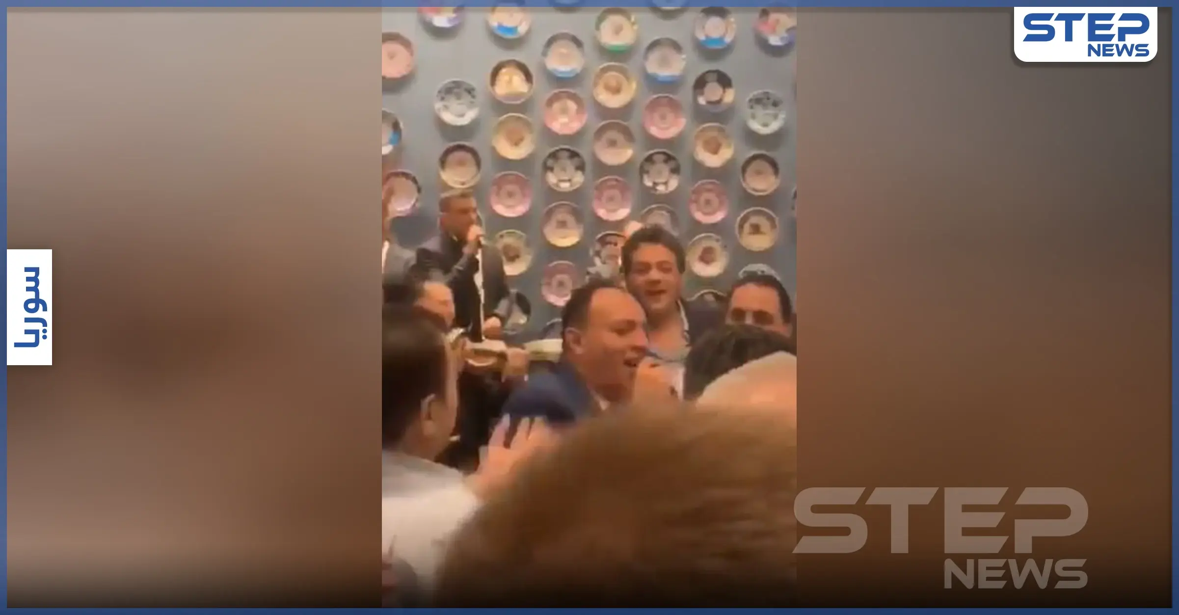 بالفيديو|| رقص وغناء في غرفة تجارة دمشق التابعة للنظام السوري.. مع هتاف لــ ماهر الأسد: رجال أعمال