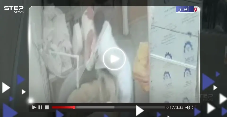 شاهد كيف نجا خبّاز إيراني من آلة عجن الطحين "بأعجوبة": خباز إيراني