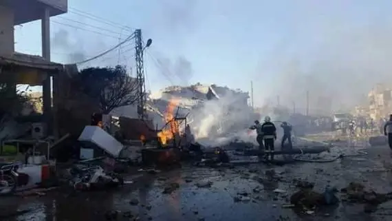 امرأة تُفجّر نفسها بمبنى حكومة الإنقاذ بإدلب، ومستشار رئيسها يُعلّّق لستيب: إدلب