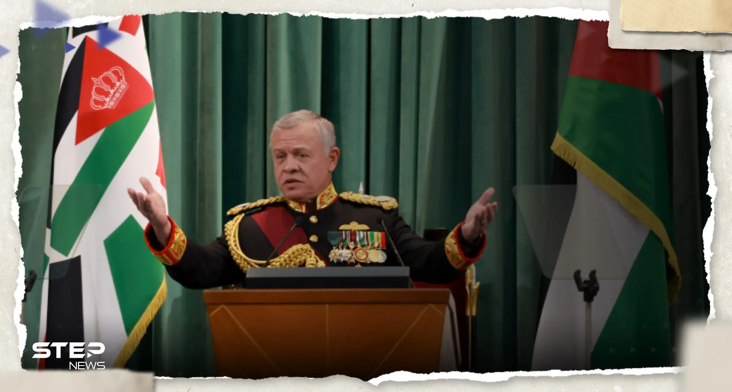 الملك عبد الله يكشف عن تفاصيل "عملية" قام بها سلاح الجو الأردني في غزة: الملك عبد الله