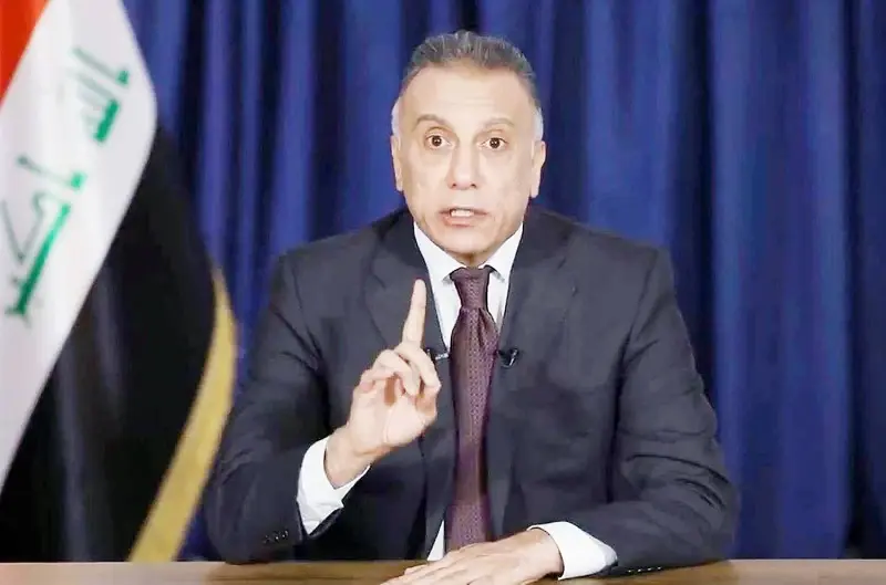 الكاظمي يضع العراقيين أمام خيارين بينهما "القتال والفوضى": الكاظمي