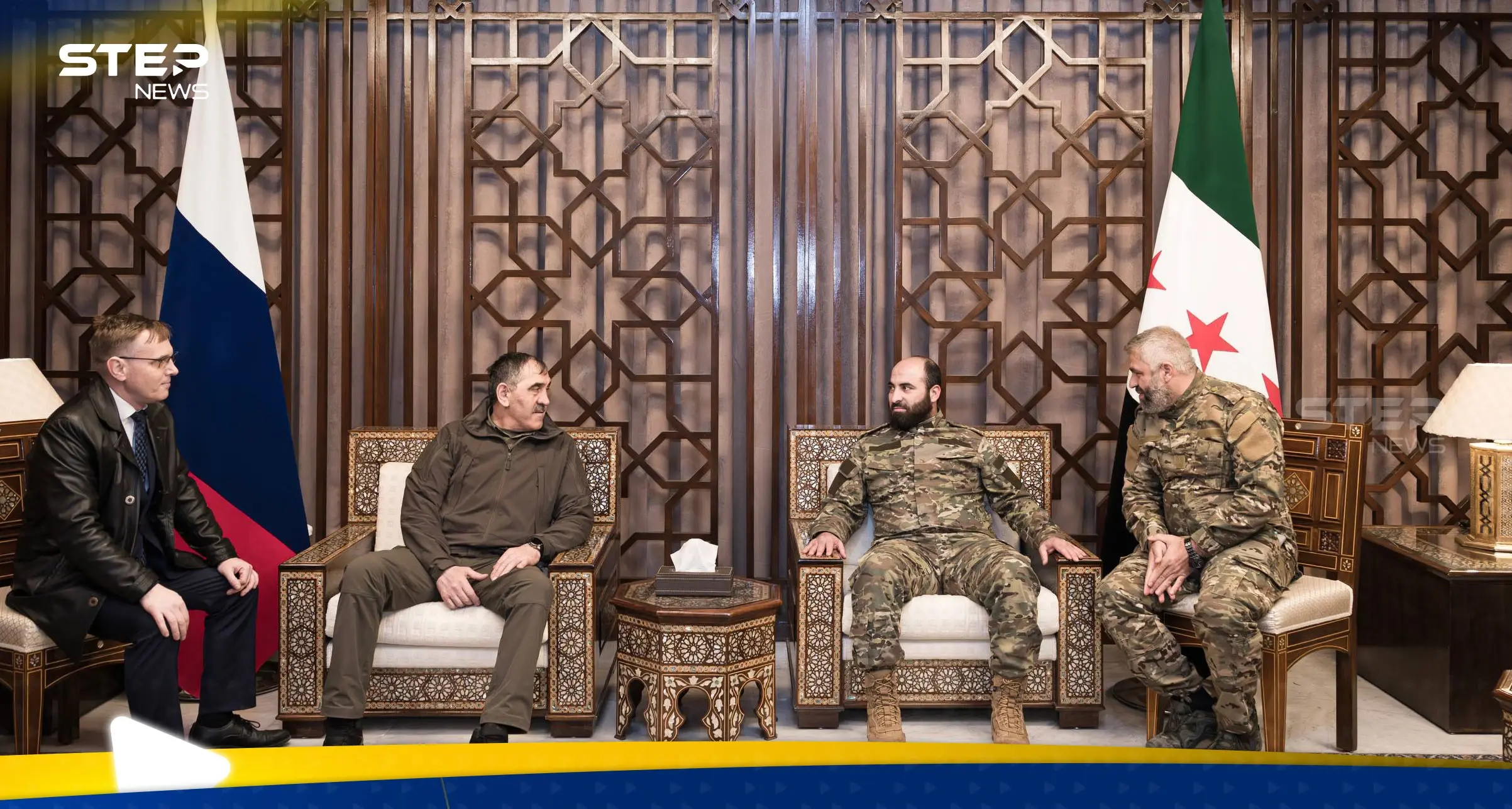 وفد عسكري روسي يصل دمشق