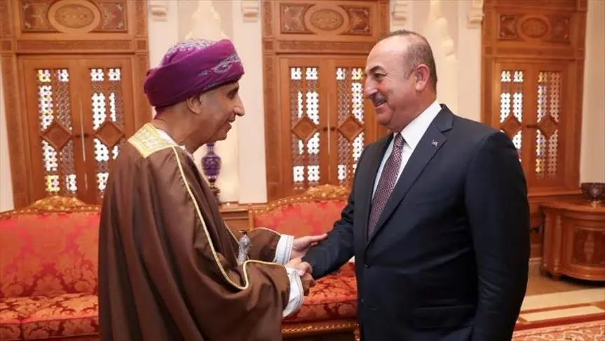 وزير الخارجية التركي يصل سلطنة عُمان ويؤكد دعم بلاده لمساعيها: سلطنة عُمان