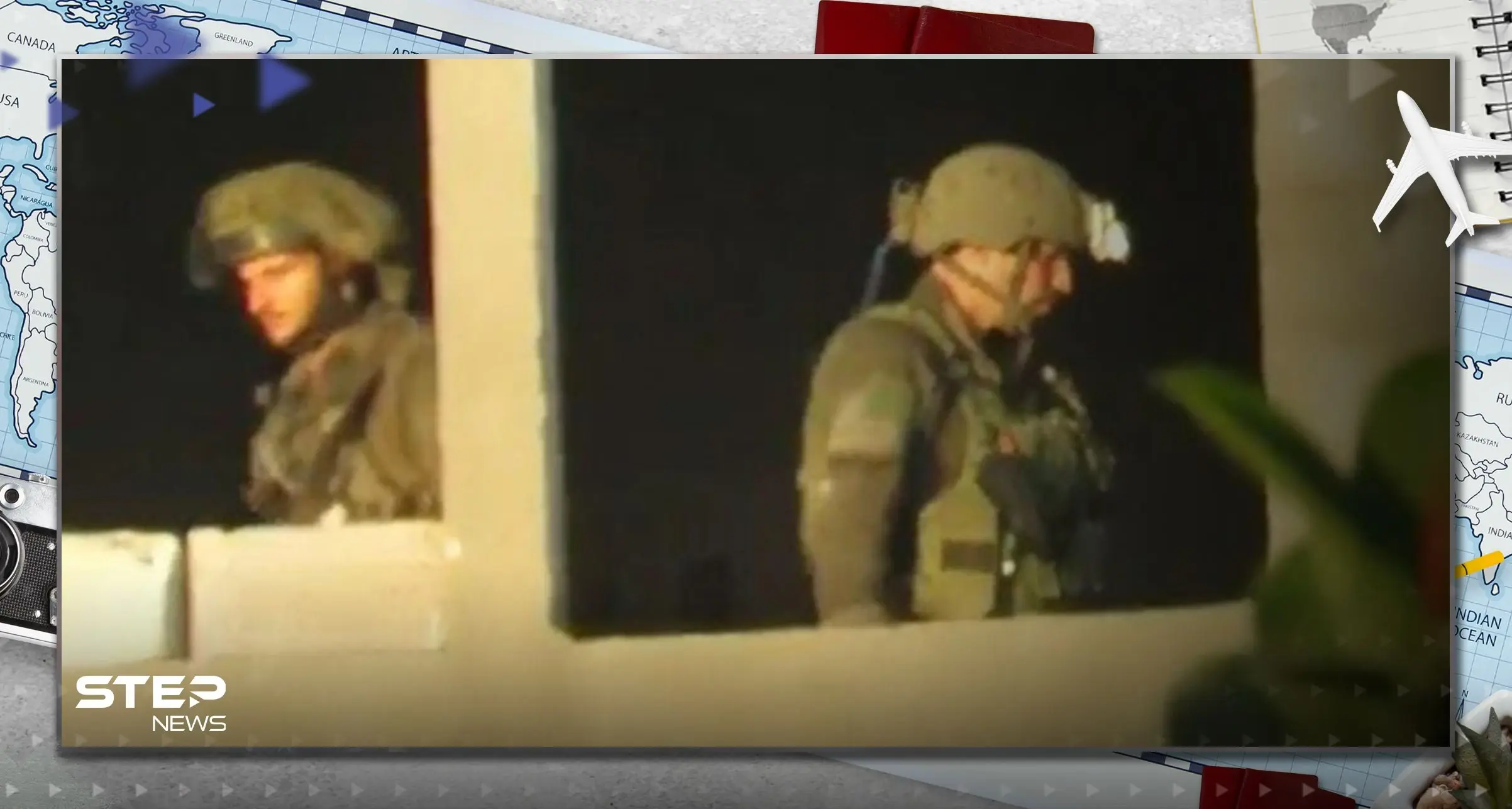 شاهد|| أصابتهم بدقة عالية من النافذة.. مقاتلو القسام يستهدفون الجيش الإسرائيلي بمنزل احتلوه: قصف غزة