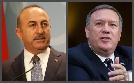 بومبيو: ملتزمون بمخاوف تركيا، وأوغلو يُشيد باتفاق إدلب: أمريكا