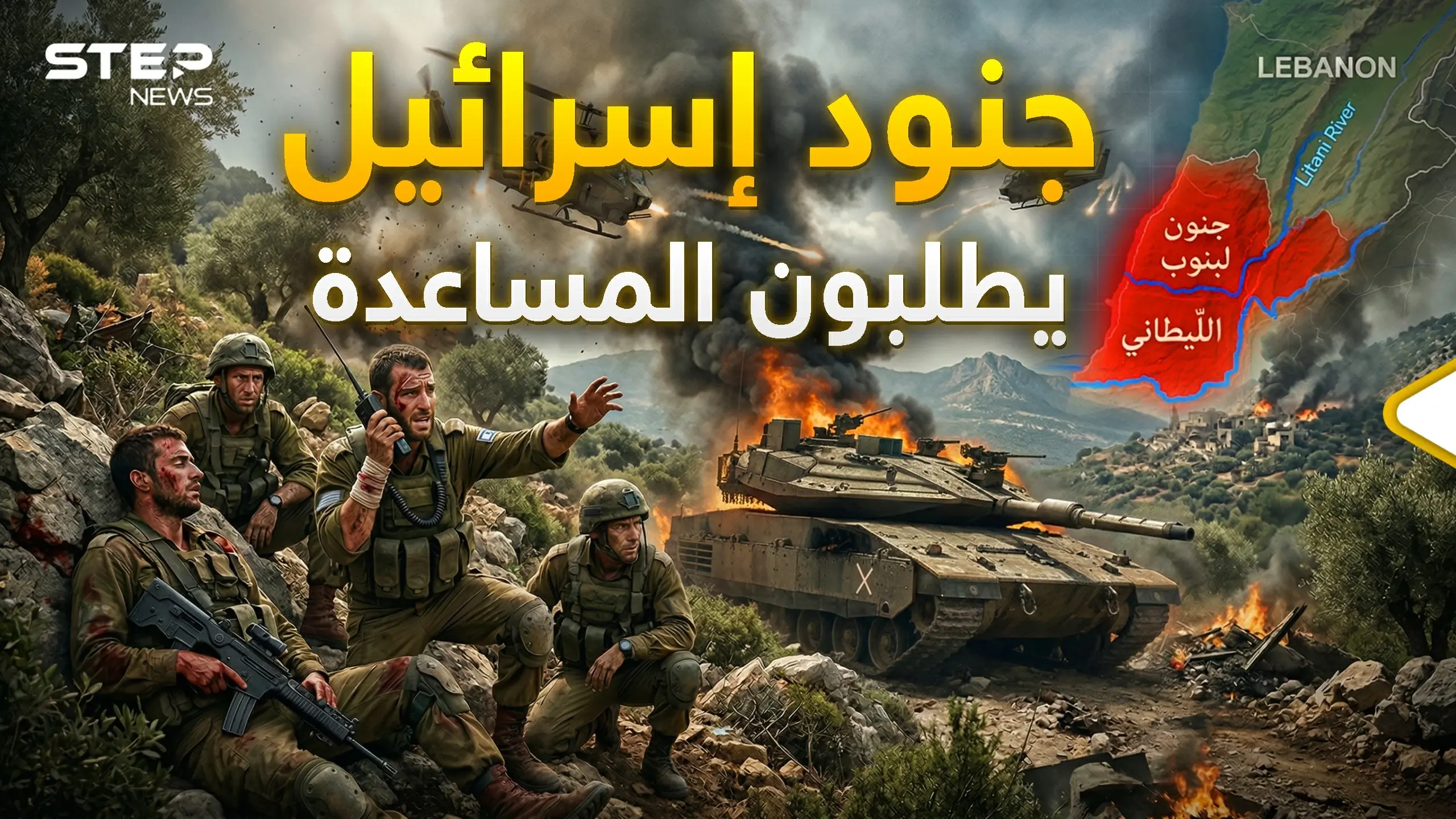 لواء غفعاتي والفرقة 36 في ورطة.. جنوب لبنان تحول إلى جحيم: لواء غفعاتي