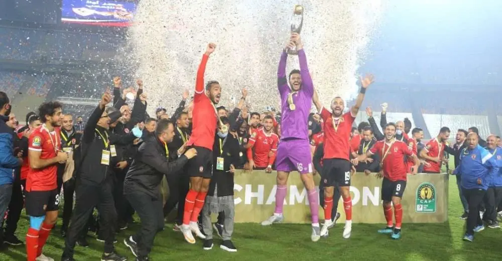 نادي الأهلي المصري يحقق لقباً قارياً يحمل رقم 7 بمسيرته: الأهلي المصري