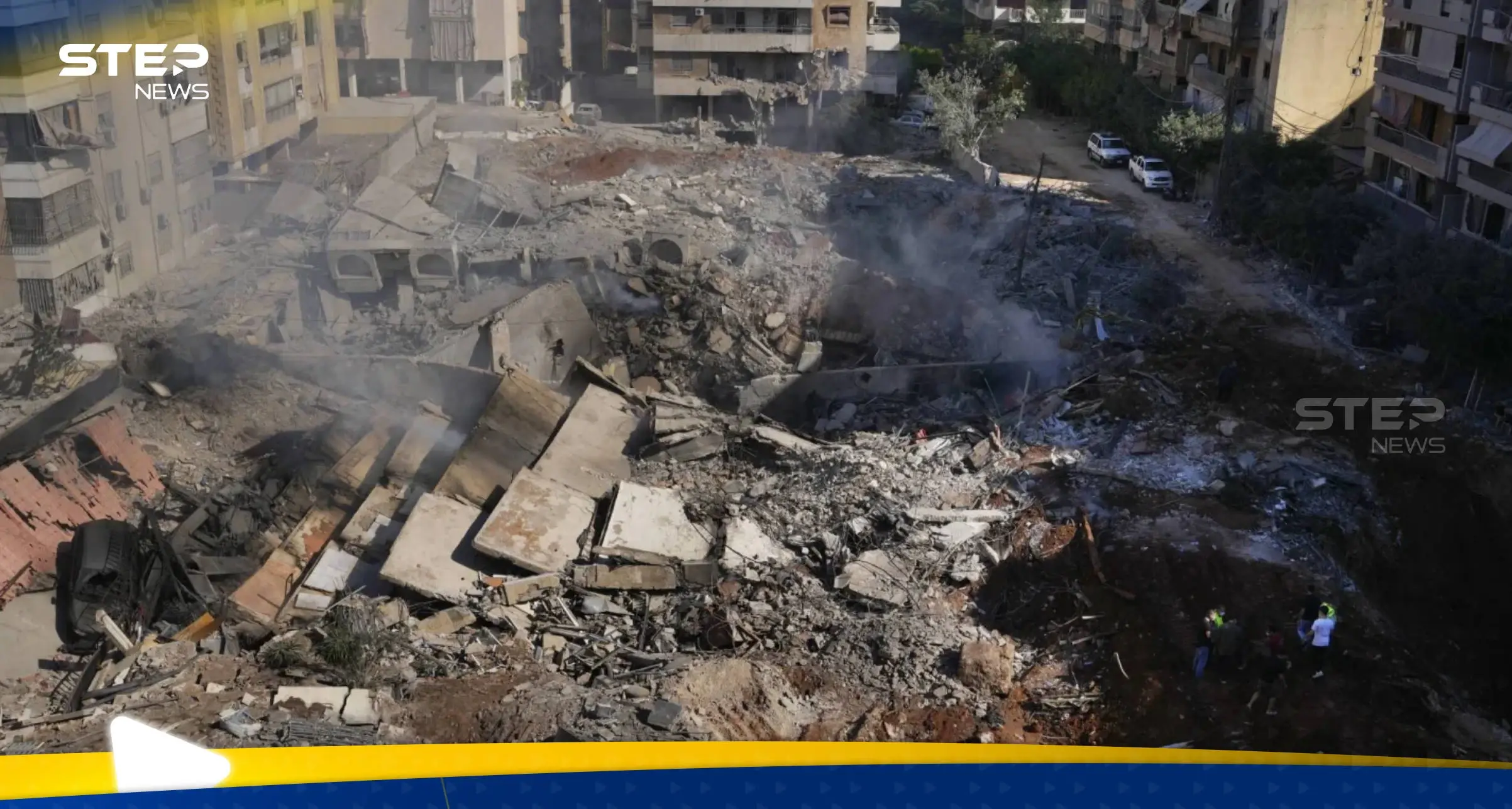 مكان اغتيال نصر الله