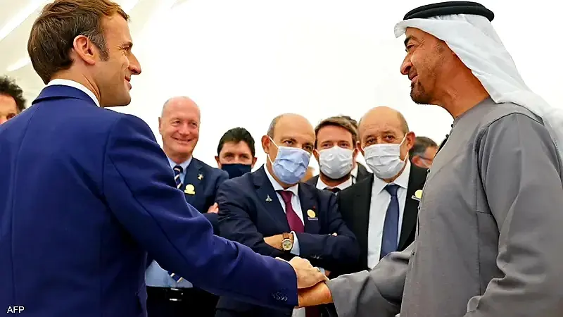 بيان مشترك إماراتي فرنسي يوضّح الاتفاق على عدة قضايا بين ماكرون وبن زايد: الإمارات