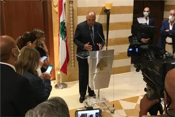 سامح شكري يتحدث عن هدف زيارته إلى لبنان ولقائه القادة السياسيين: مصر