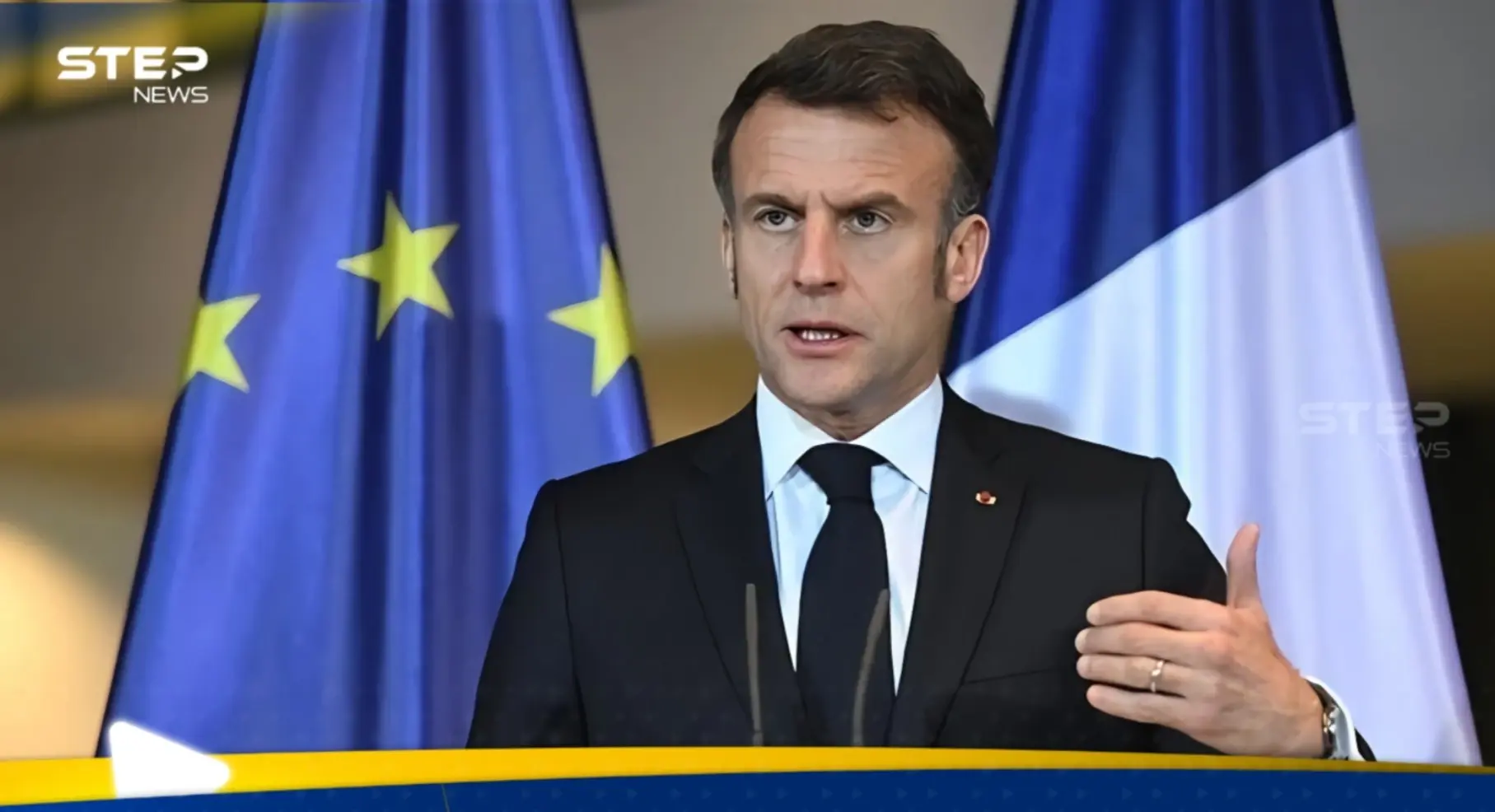 ماكرون: سيكون لفرنسا دور خاص في حكم قطاع غزة: ماكرون