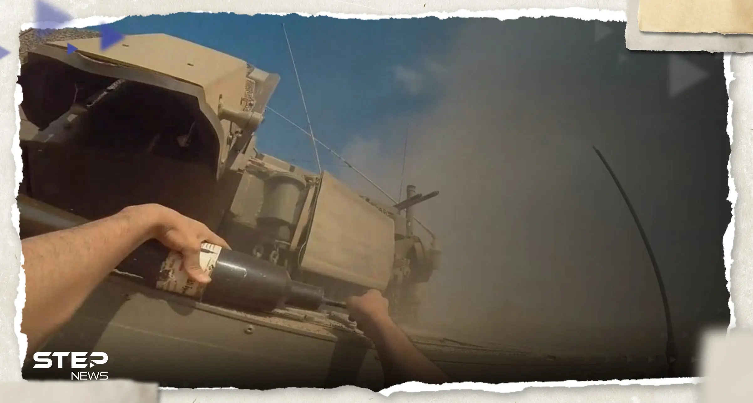 شاهد|| "الياسين مقابل الميركافا".. كتائب القسام تبث مشاهد جديدة وحرب من "نوع آخر" تجري بغزة: كتائب القسام تنشر