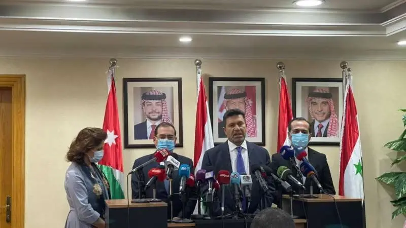مخرجات اتفاق الأردن بحضور سوري من أجل تشغل خط الغاز العربي: خط الغاز العربي