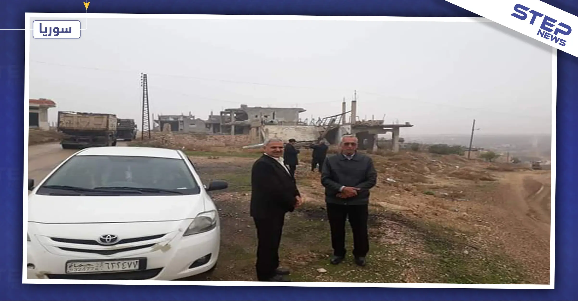 بعد حلفايا.. النظام السوري يروج لإعادة أهالي اللطامنة بريف حماة الشمالي لمدينتهم (صور): اللطامنة