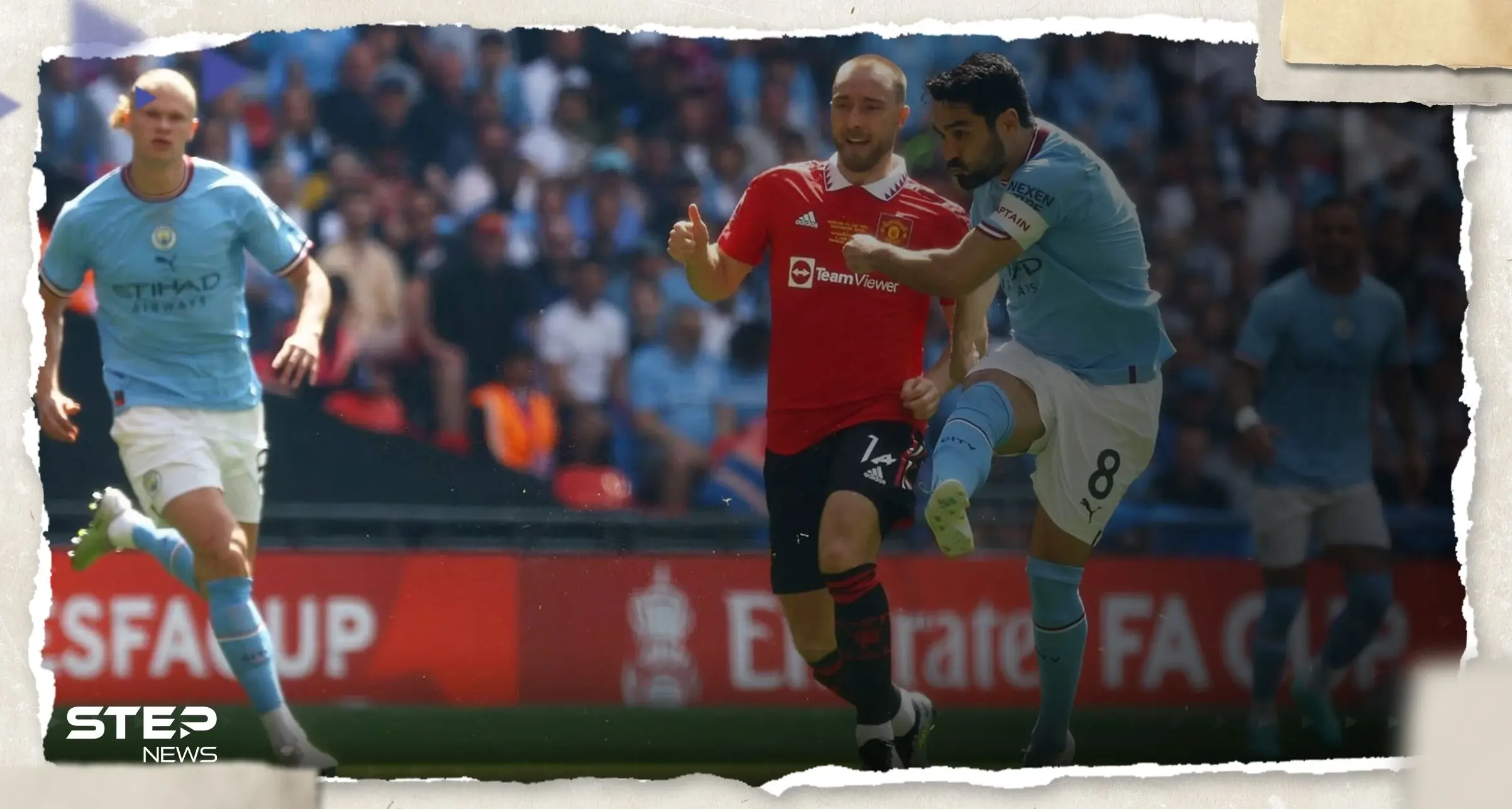 شاهد|| أهداف مباراة نهائي كأس الاتحاد الإنجليزي بين مانشستر سيتي ومانشستر يونايتد: كأس الاتحاد الإنجليزي