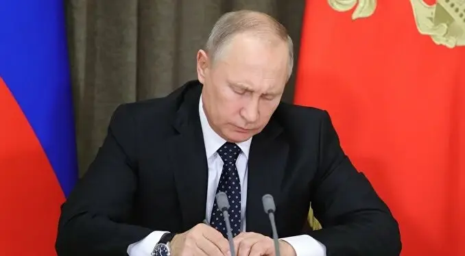مرتبط بالأمن القومي.. بوتين يصادق على مرسوم سيدخل حيّز التنفيذ مباشرةً: مرسوم رئاسي