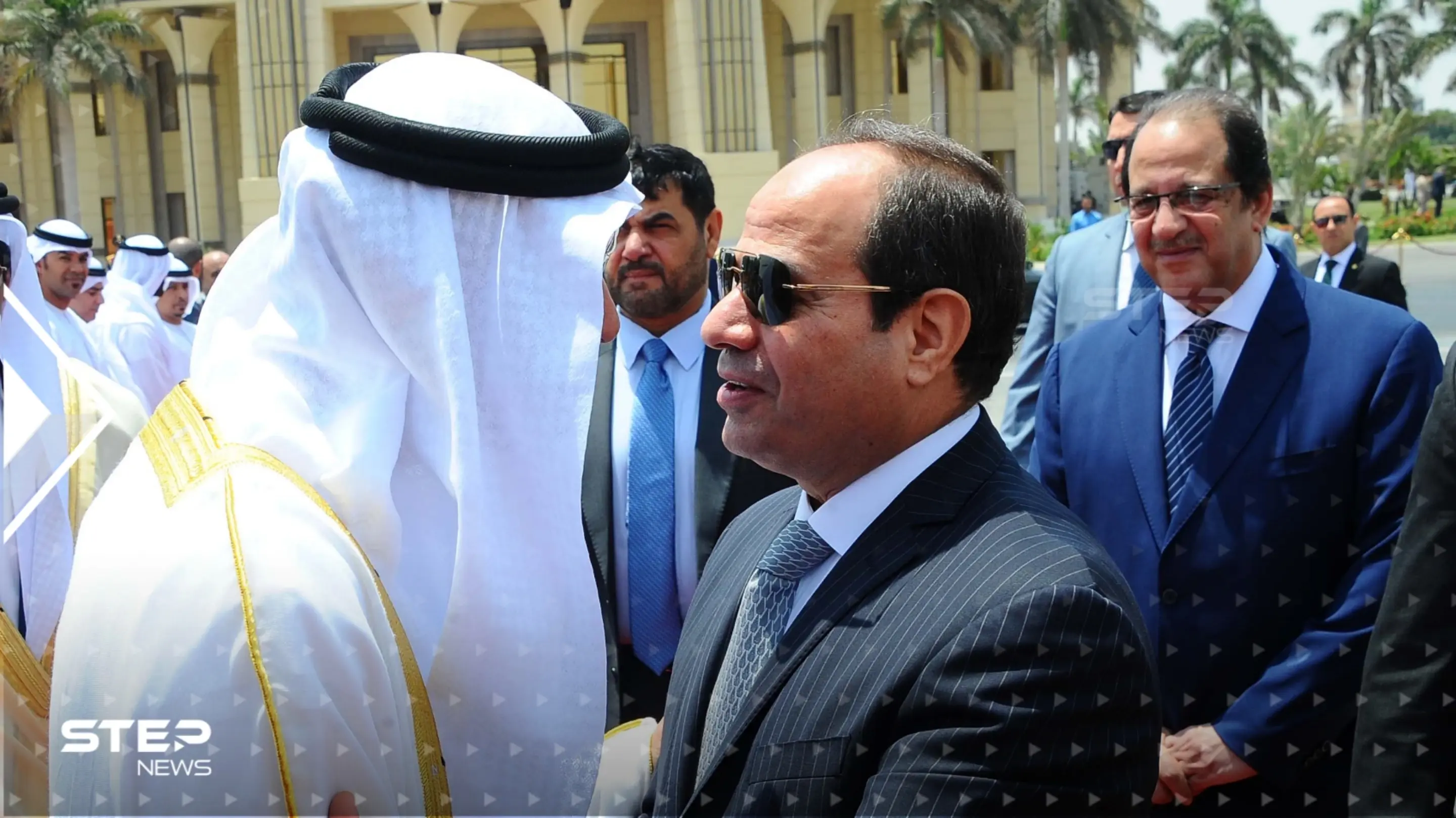 لعقد اجتماعٍ ثلاثي.. السيسي يستقبل ملك الأردن وولي عهد أبوظبي بمطار القاهرة: الرئيس المصري يستقبل