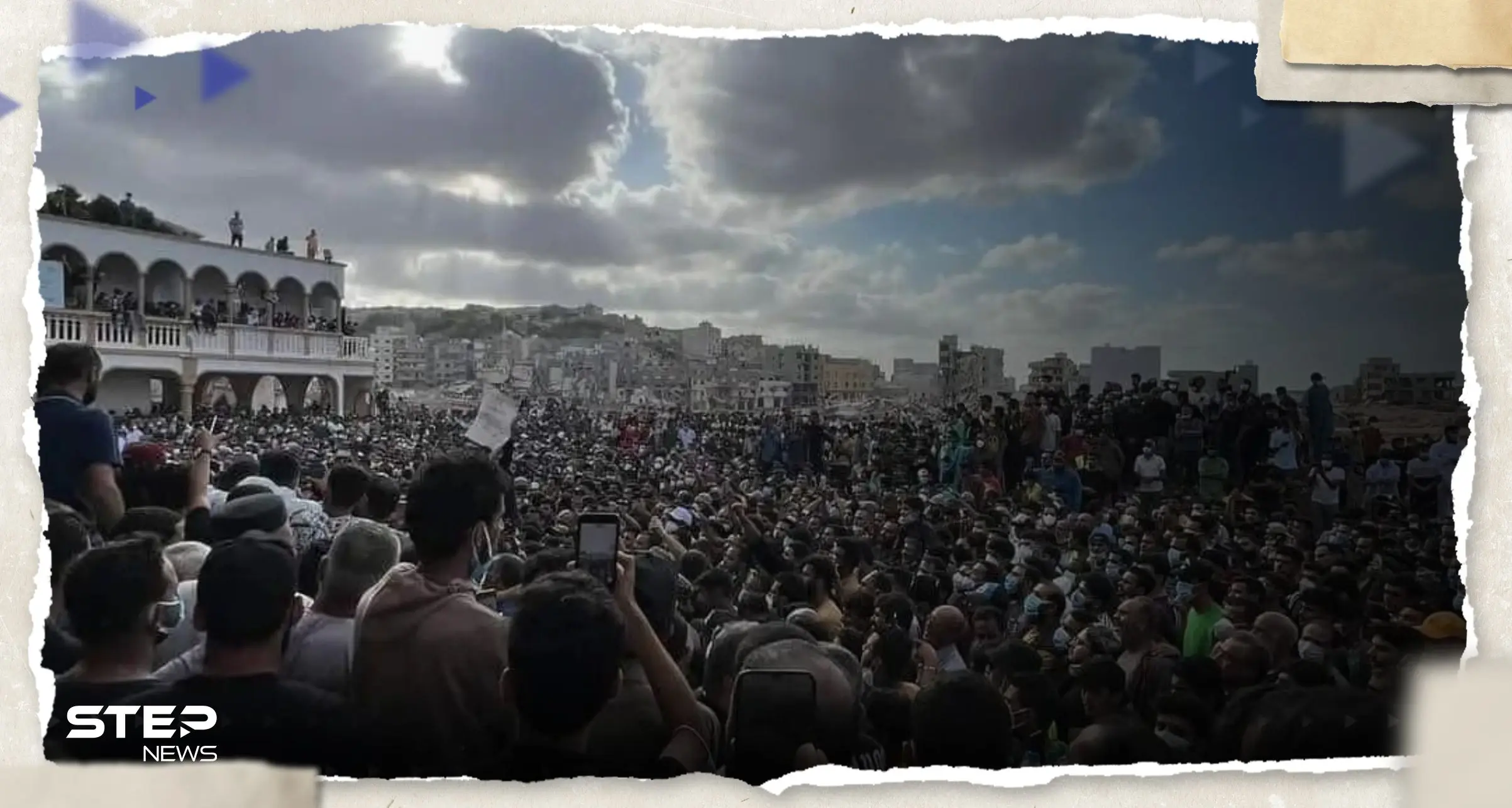 مظاهرات في مدينة درنة الليبية تطالب بإسقاط البرلمان وبإعادة الإعمار (فيديو): مدينة درنة