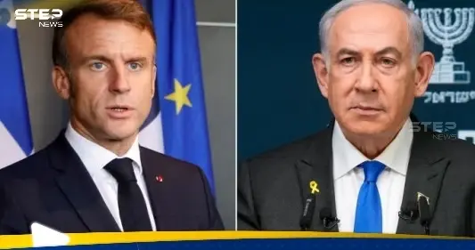 نتنياهو يتهم ماكرون بدعم حركة حماس: الرئيس الفرنسي